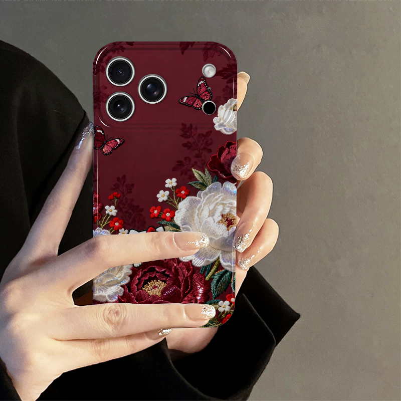 玫瑰kitty猫适用苹果17pro手机壳iPhone16promax新款15pro新年14卡通13防摔套12小米oppo华为11荣耀vivo红米e