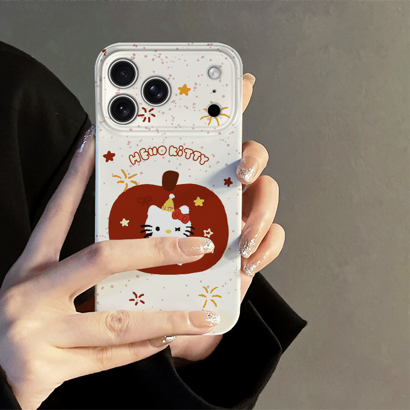 苹果kitty猫适用iPhone16pro手机壳苹果17promax新款iP15可爱14卡通13防摔套oppo12小米日韩华为荣耀vivo红米