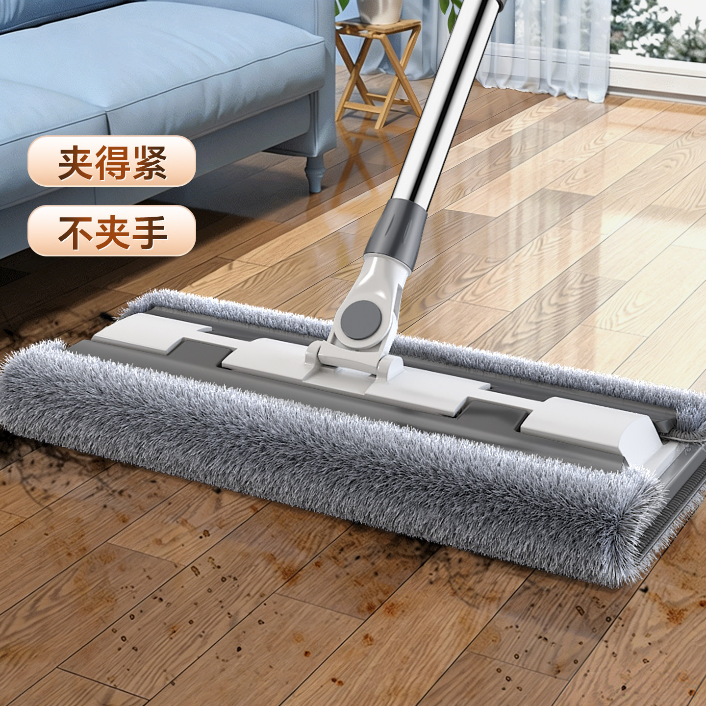 夹布拖把2025新款家用一