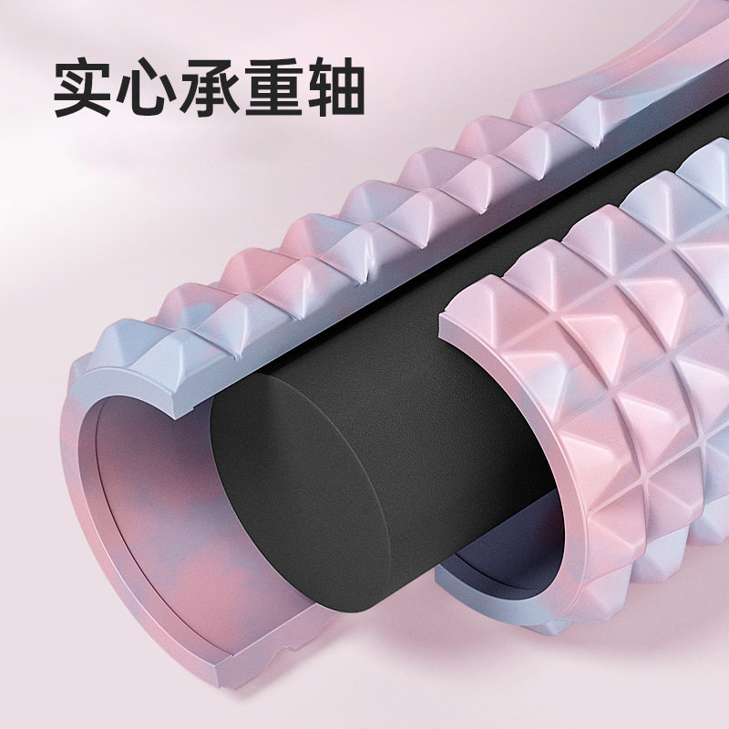 实心泡沫轴肌肉放松瘦腿