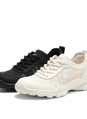 专柜正品森达2025秋季新款女鞋网面鞋运动休闲厚底健步鞋XRJ01CM5