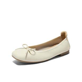 女鞋 一脚蹬舒适平底单鞋 2024秋季 商场同款 XAK01CQ4 新款 森达奶奶鞋