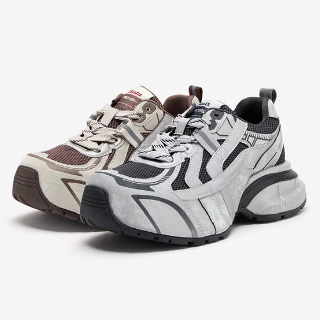 专柜正品拔佳2026春款女鞋老爹鞋时尚百搭舒适厚底休闲鞋07281AM6