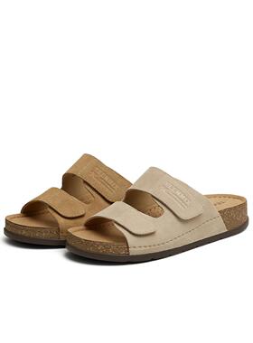 天美意25夏沙发勃肯一字拖复古厚底拖鞋女外穿休闲凉鞋CGL12BT5