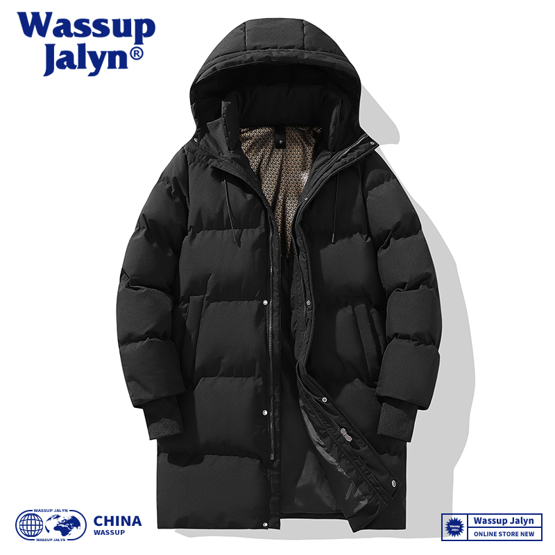 冬季休闲男女同款中长款加厚棉服