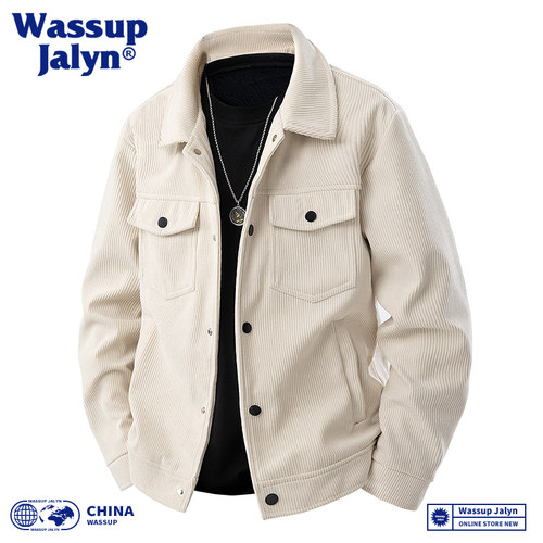 WASSUPJALYN男日系工装夹克外套