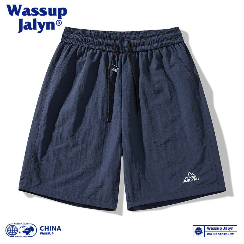 WASSUP JALYN短裤男士夏季外穿美式篮球运动裤速干冰丝休闲五分裤,男装,短裤,淘宝优惠券,粉丝福利购,淘宝优惠卷