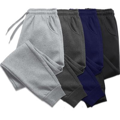 solid color pocket recreational sweatpants纯色口袋休闲运动裤