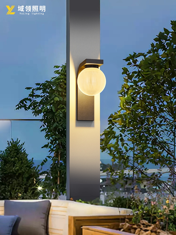 户外壁灯户外屋檐灯别墅太阳能壁灯庭院外墙户外壁灯户外庭院壁灯