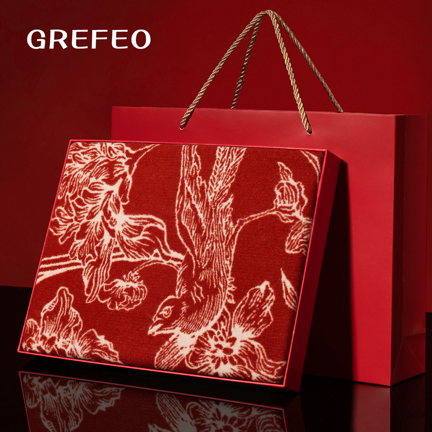 羊毛红色围巾女生冬季送妈妈奶奶高档旗袍披肩外搭高级感围脖护颈,服饰配件/皮带/帽子/围巾,围巾/丝巾/披肩,淘宝优惠券,粉丝福利购,淘宝优惠卷