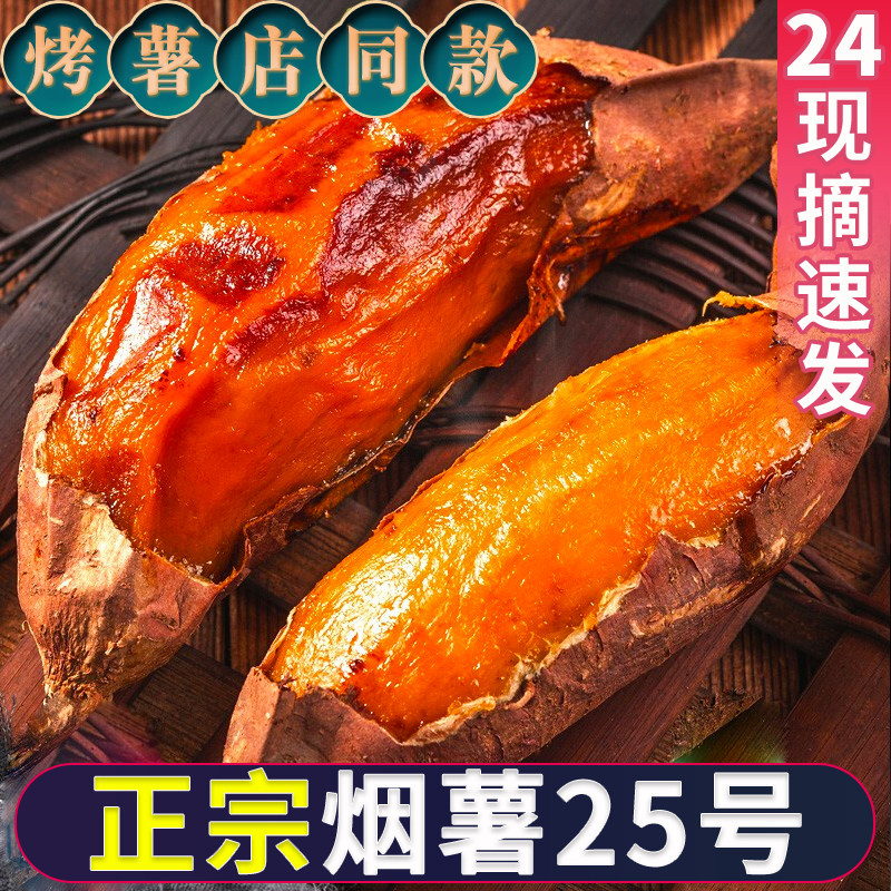 烟薯25号红薯新鲜山东糖心蜜薯9斤烤地瓜沙地当季甜番薯农科院邮
