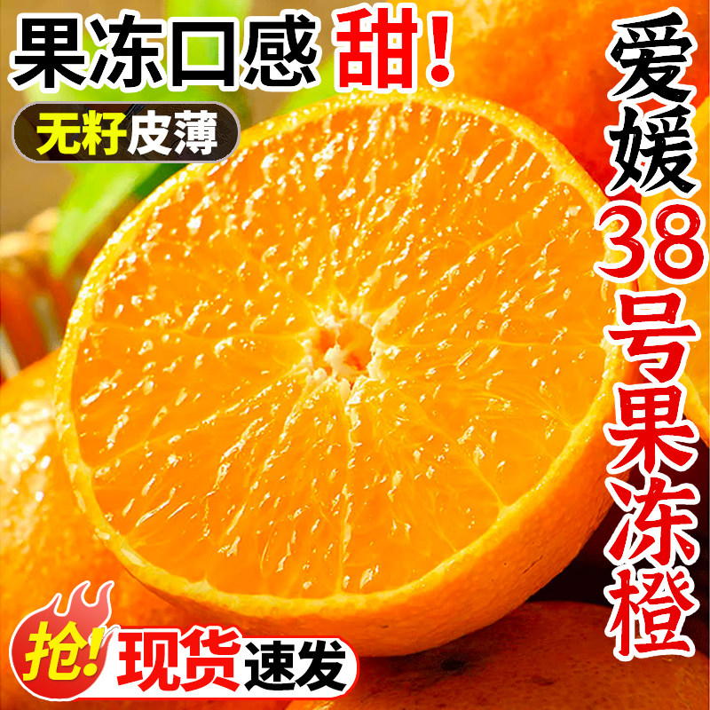 爱媛果冻橙10斤四川眉山新鲜橙子