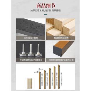 饰立柱子 屏风隔断进门客厅实木入户玄关木条遮挡格栅免打孔门厅装