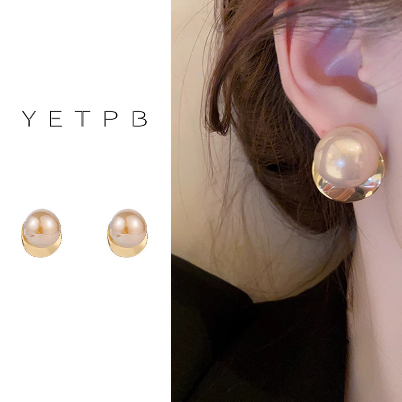 气质珍珠款耳夹无耳洞