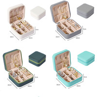 New Portable Jewelry Box Jewelry Organizer Display Travel Je
