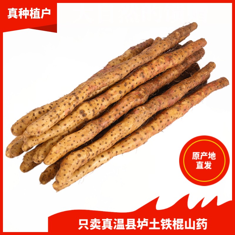 垆土铁棍怀山药5斤河南焦作温县特产营养健康煮粥煲汤粉糯面香