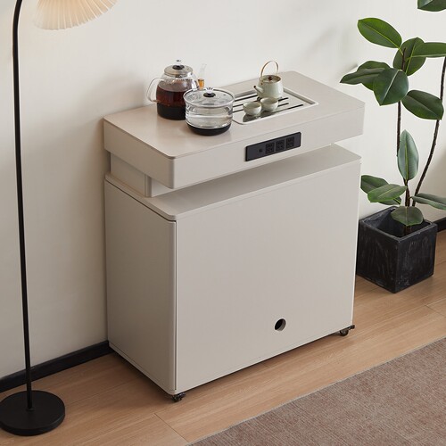 2026新款家用轻奢茶吧机柜子一体