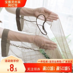 超薄款0d一线开档隐形无痕丝袜女防勾丝全透明性感肉色连裤袜子