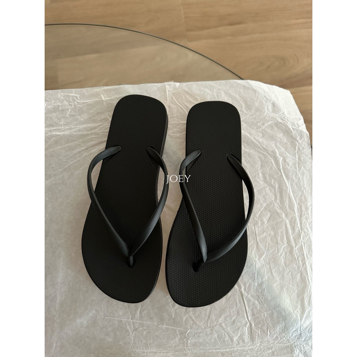 男女夹脚凉拖鞋情侣夏人字拖沙滩鞋白色黑色平底防滑夹板耐磨舒适