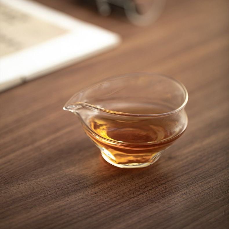 耐热玻璃公道杯日式加厚家用公杯耐高温手工分茶器茶海
