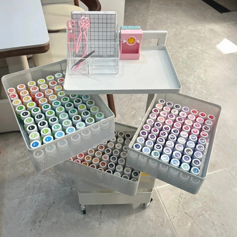 拼豆工具材料收纳小推车