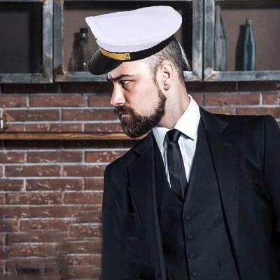Pilot Hat Costume Men Hats Navy Captain Women Plastic