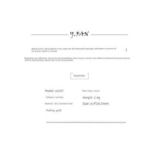 Sterling Silver Earrings Far Accessories S925 Popular Van