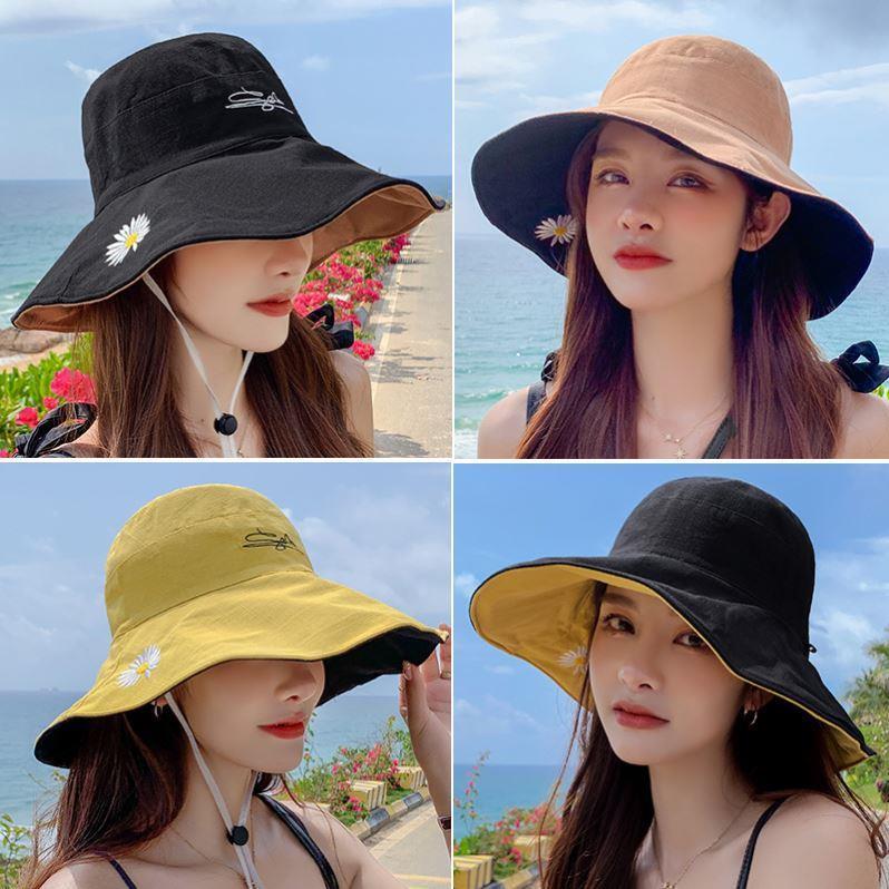 bucket hat fisherman hats men women summer seaside sunshade