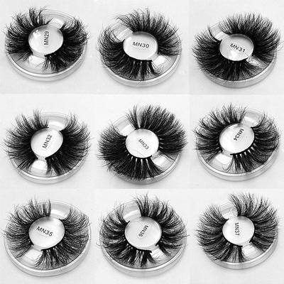 Real Mink 3D False Eyelashes Thick Long Lashes 水貂毛假睫毛