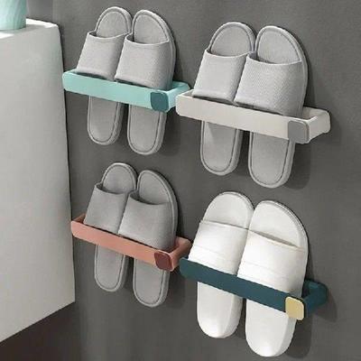 Slippers Rack Hanging Shoe Holder Self Adhesive Shoe Rack