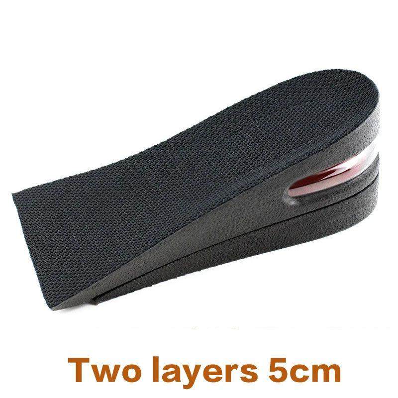 Increase 5cm New Height Increase Insole 2-Layer Air Cushion