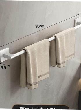 towel rack non perforated bathroom suction cup hanger bath