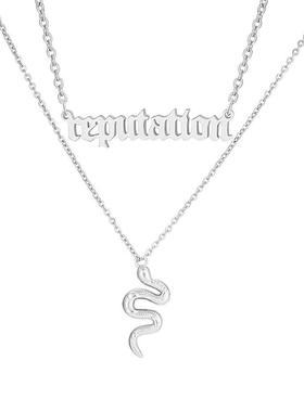 Taylor the Swift Reputation Music Album and Snake Necklace D