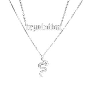 Taylor the Swift Reputation Music Album and Snake Necklace D
