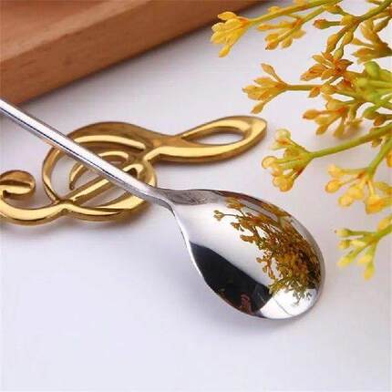Coffee Gift Spoon Not Easy To Rust Kitchen Bar Supplies