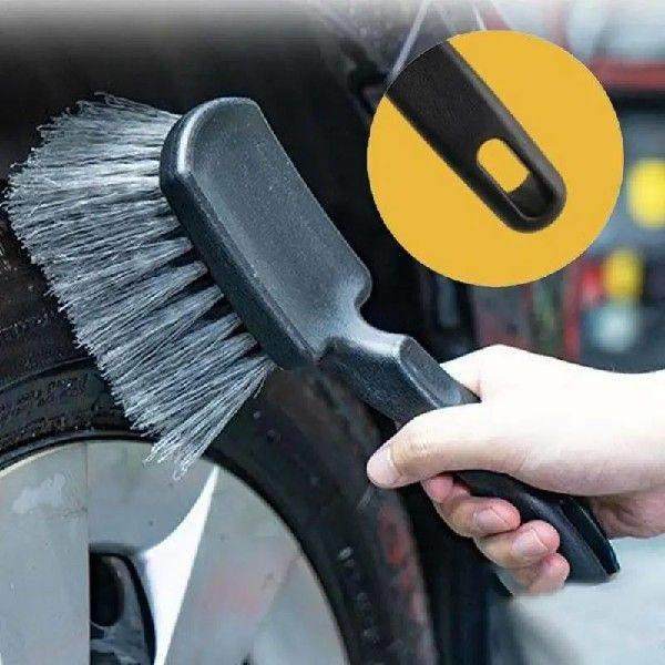 Tire Cleaner Brush Car Wheel Brush Tire Scrubber No Scratch