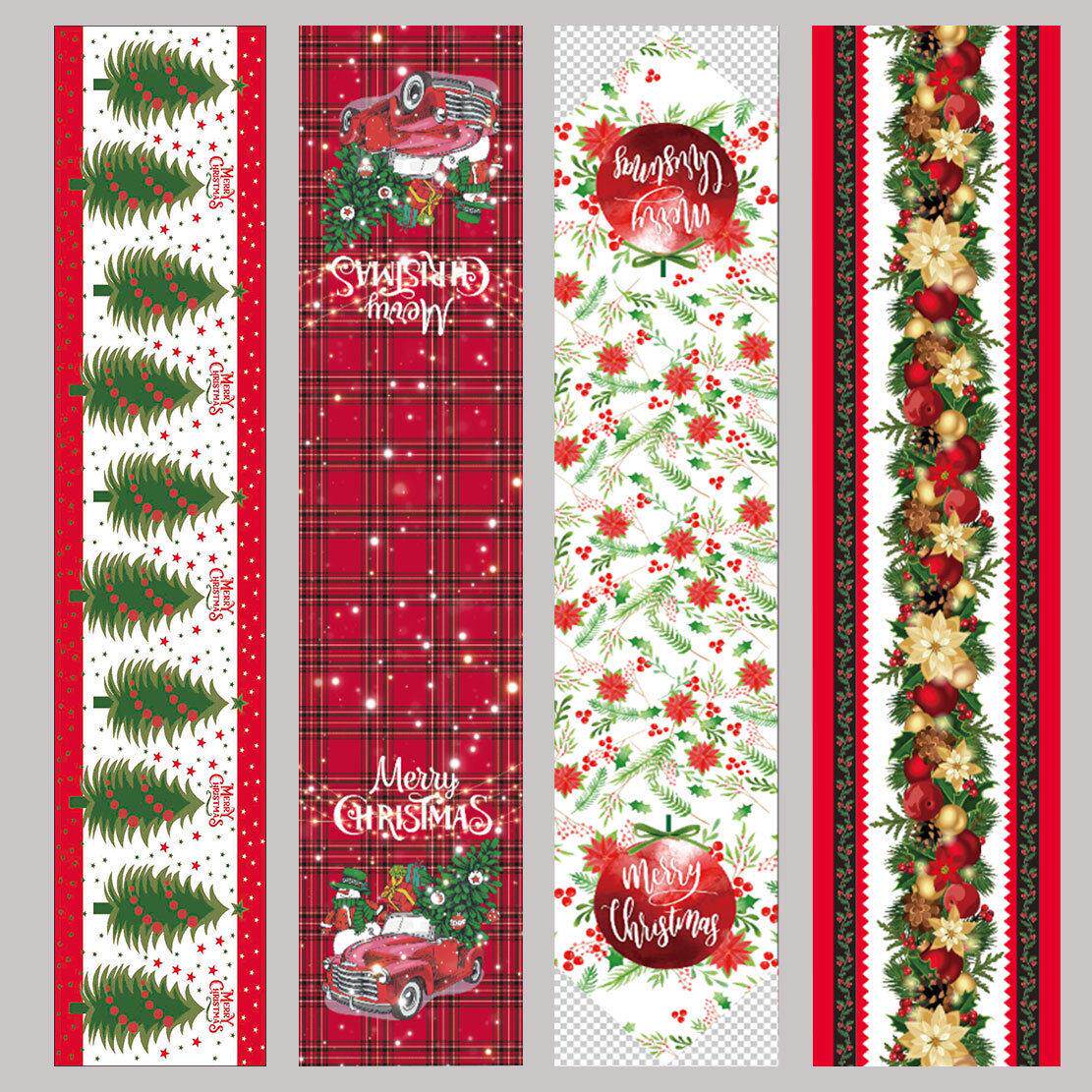 Christmas Table Runners Kitchen Decorations Linen Mats