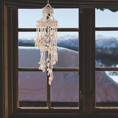 Shell Wind Chime Hanging Decor Decors Unique Windchime