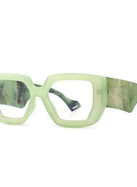 Anti Blue Light Blocking Women Glasses Frames Green Optical