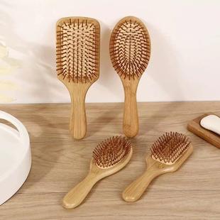 Hair Bamboo Brush Improve Wood Premium Growth Wooden