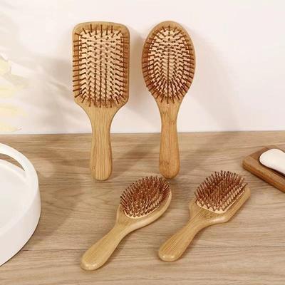 Premium Wooden Bamboo Hair Brush Improve Hair Growth Wood