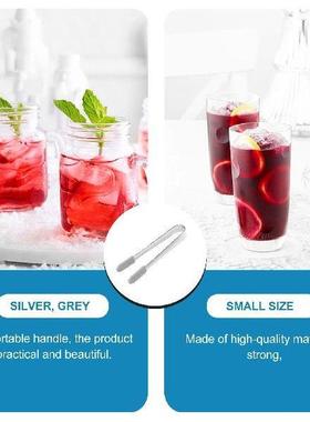 4 Pcs Ice Cube Tongs Foods Sugar Cubes Restaurant Kitchen