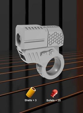 Mini Shell Ejecting Toy Gun Fidget Toy Anti Sss Hand Spinner