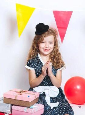 4 Pcs Straw Hat Embryo Small