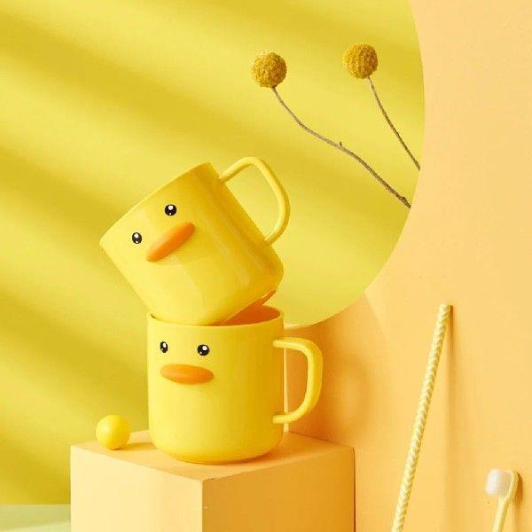 2pcs Cute Bathroom Toothbrush Cups Toothbrush Storage Cups