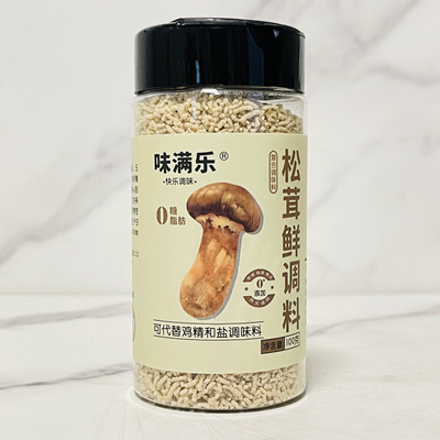 特价味满乐松茸鲜调味料100g家用炒菜烹调料理调味品新日期鸡精