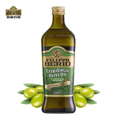 临期特价菲丽百瑞特级初榨橄榄油1L瓶装意大利原装进口烹饪凉拌