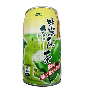 台湾古早黑松蜂蜜冬瓜茶320ml*鲜芋仙冬瓜茶砖饮料凉茶清凉