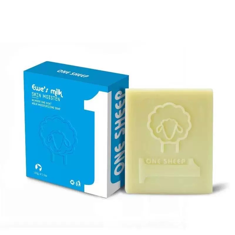 特价澳洲进口ONESHEEP一号羊奶原味皂洗脸沐浴温和清洁多功能100g
