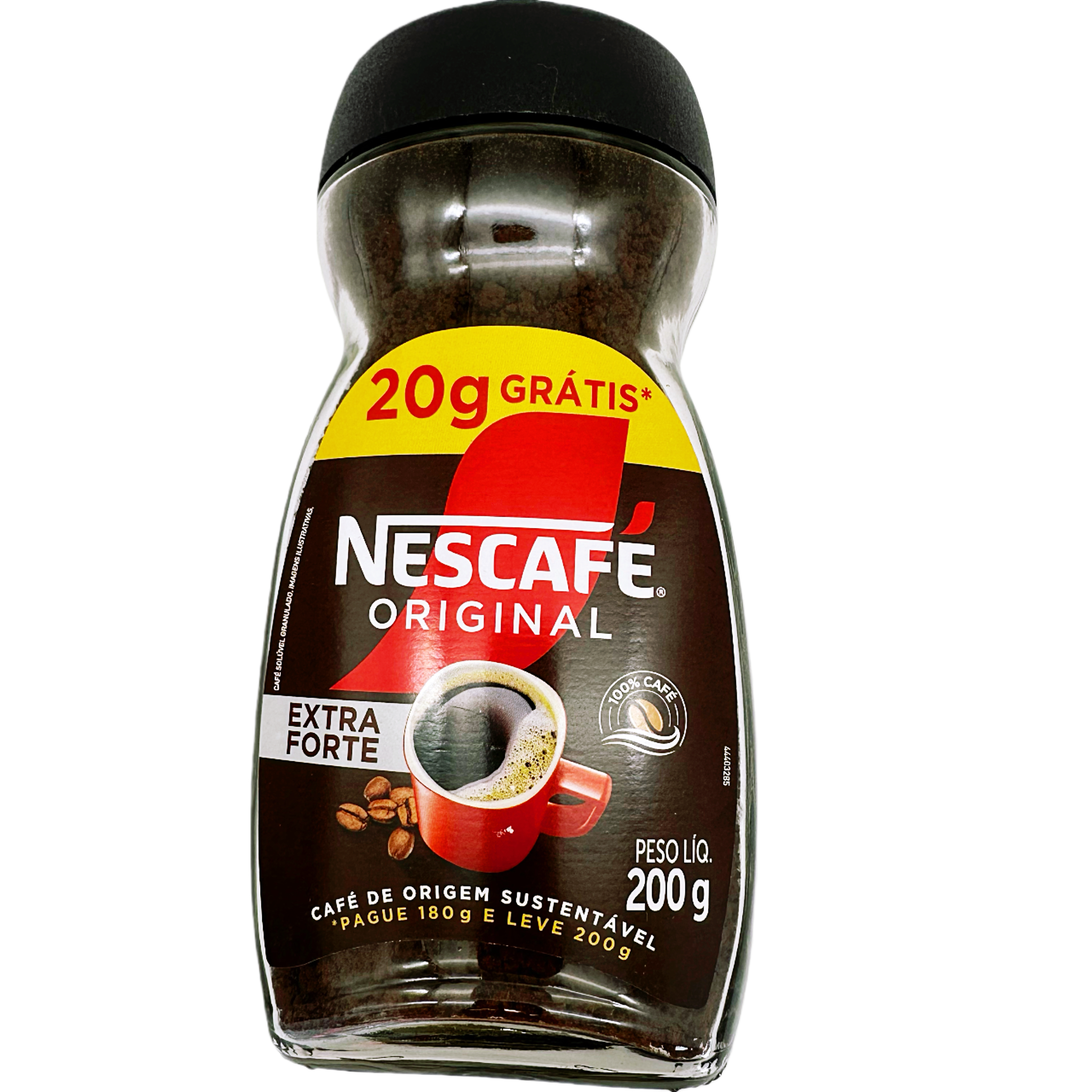 特价雀巢巴西醇品黑咖啡200g瓶装美式无蔗糖添加速溶咖啡粉